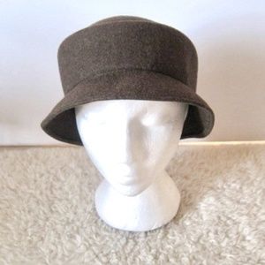 Ophelie Wool Felt Cloche Hat